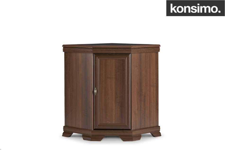 IMPERIO Komoda narożna do salonu orzech - zdjęcie 2