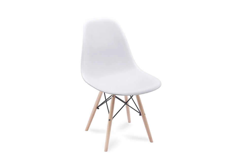 NEREA, EVENI Zestaw krzesła 4 szt.  + stół biały - zdjęcie 2