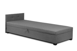 CARDO, https://dev1-mda.konsimo.pl/kolekcja/cardo/ Łóżko rozkładane szary - zdjęcie