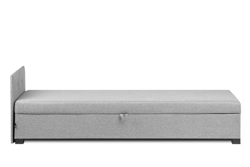 CARDO Łóżko rozkładane jasny szary - zdjęcie 1