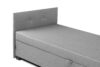 CARDO Łóżko rozkładane jasny szary - zdjęcie 4
