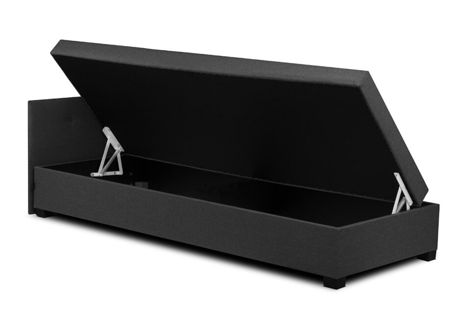 CARDO Łóżko rozkładane antracytowy - zdjęcie 2