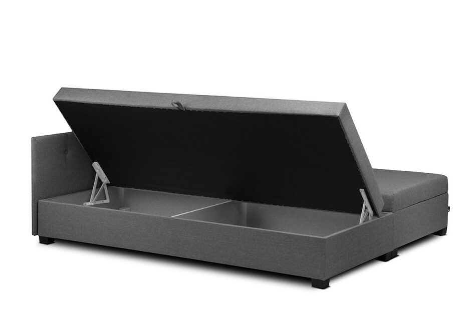 CARDO Łóżko rozkładane szary - zdjęcie 2
