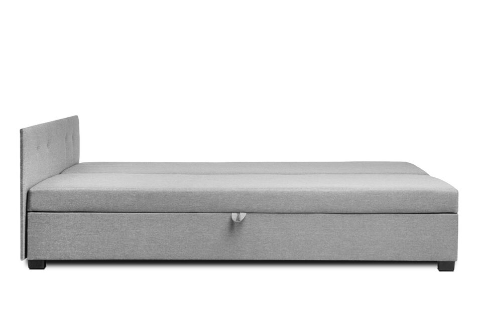 CARDO Łóżko rozkładane jasny szary - zdjęcie 1