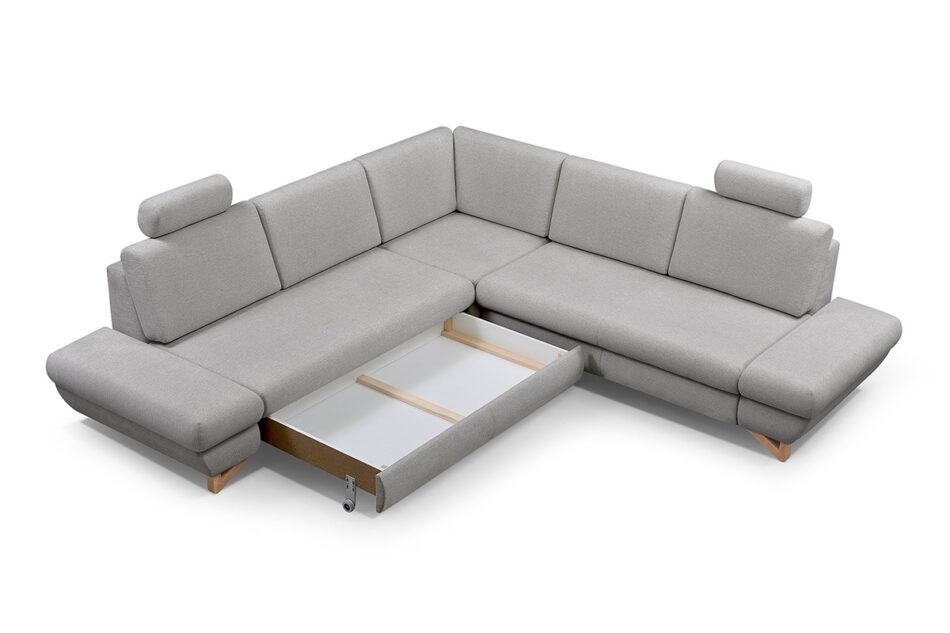 GRISO Narożnik lewy/prawy szary - zdjęcie 3