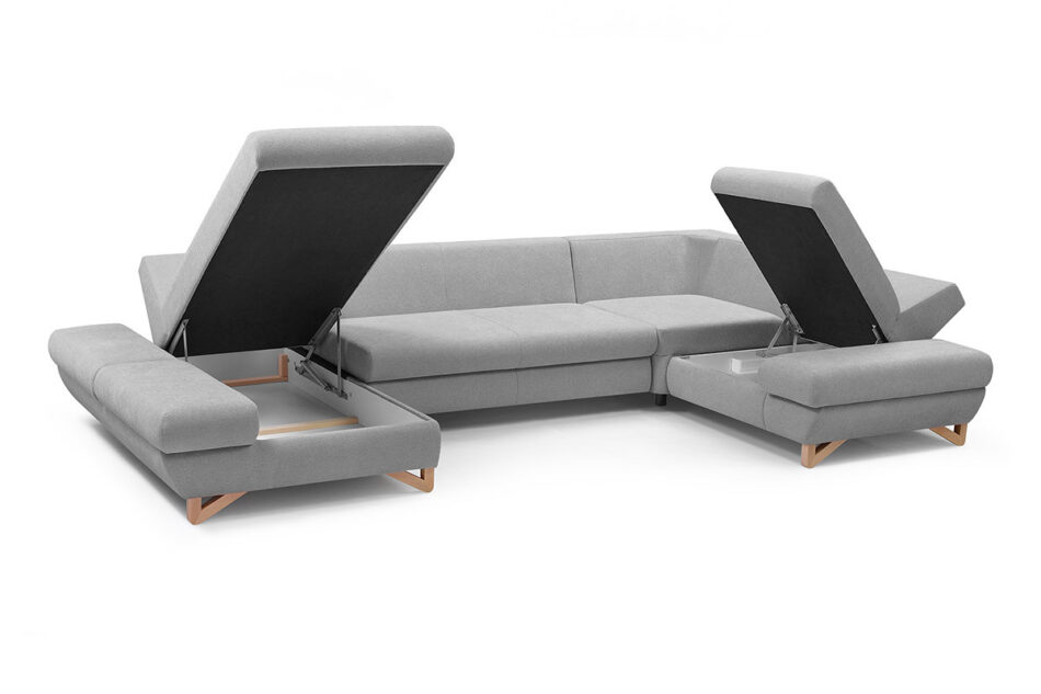 GRISO Narożnik lewy szary - zdjęcie 3