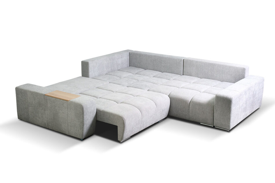 ALZA Narożnik lewy/prawy jasny szary/antracytowy/żółty - zdjęcie 2