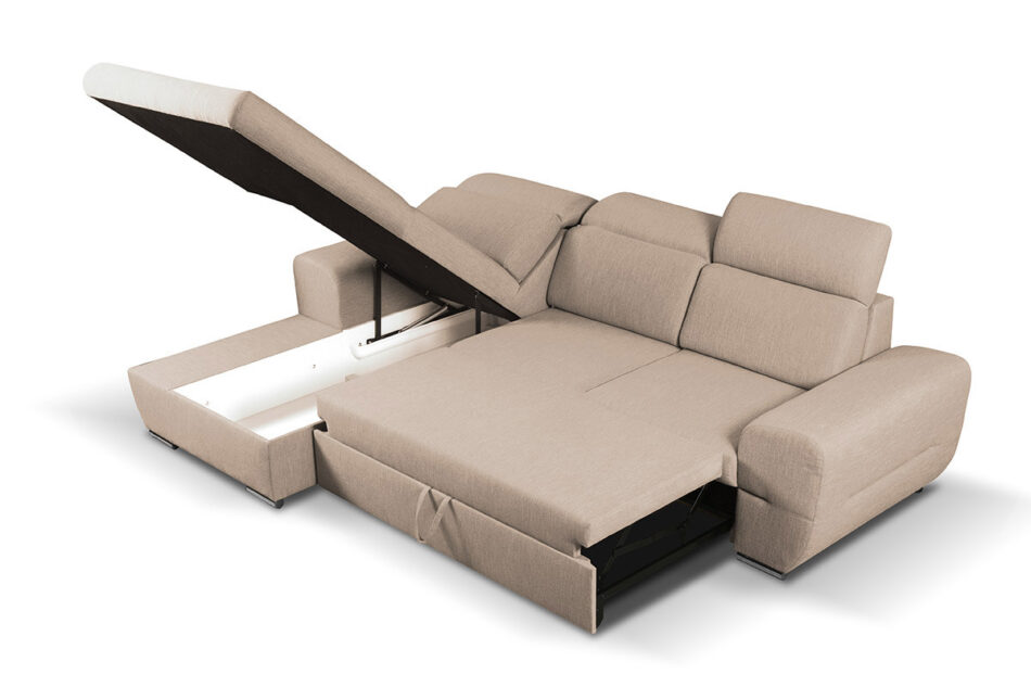 EDRES Narożnik lewy beżowy - zdjęcie 3