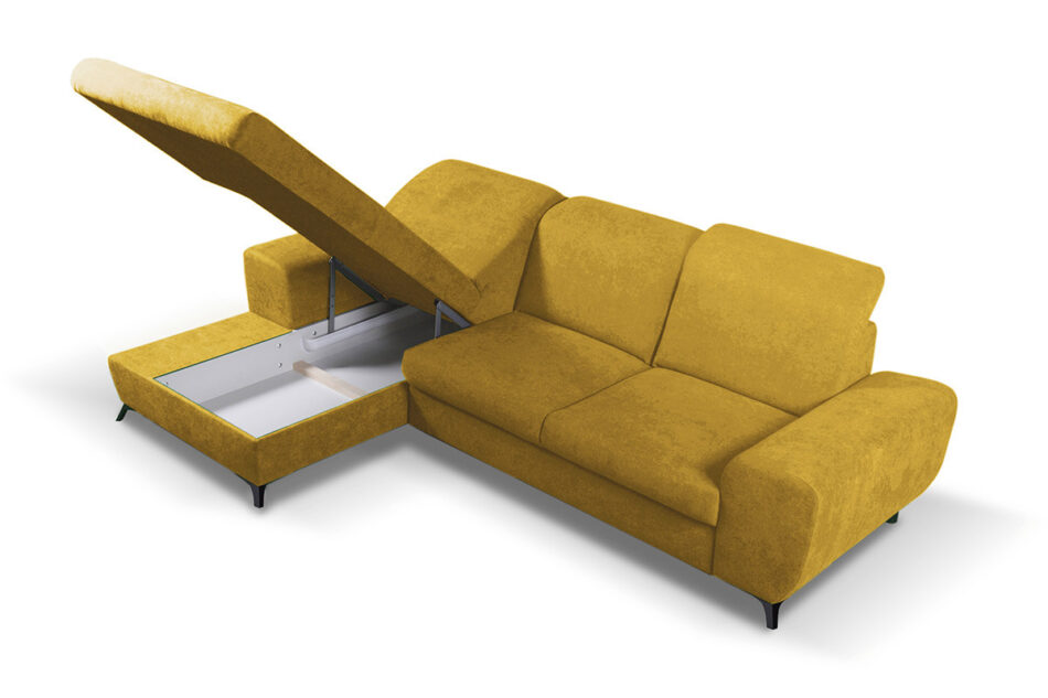 ZAFER Narożnik lewy żółty - zdjęcie 3