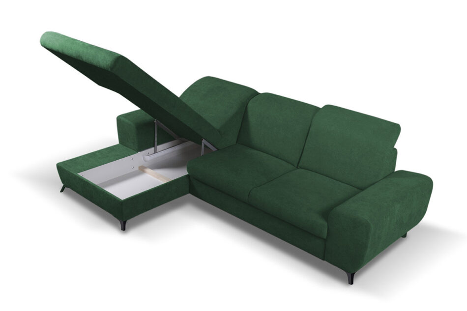 ZAFER Narożnik lewy zielony - zdjęcie 3