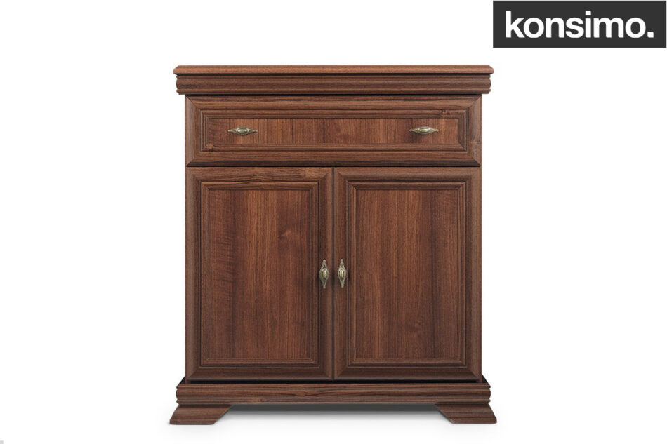 IMPERIO Komoda z szufladą do salonu orzech - zdjęcie 7
