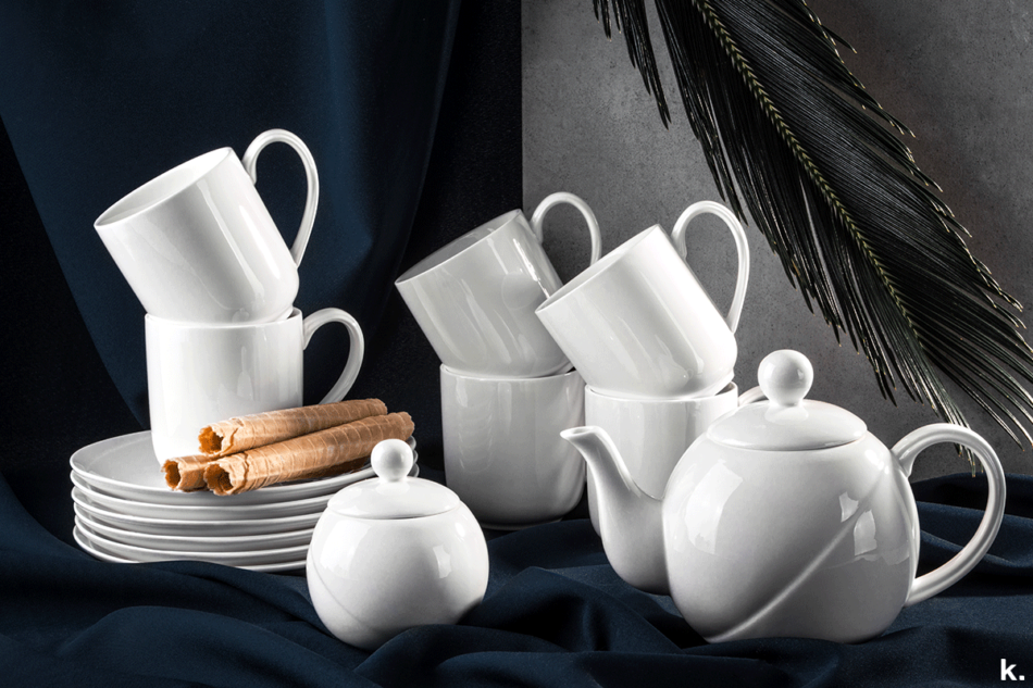 RESEDA Kubek biały - zdjęcie 1