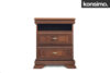 IMPERIO Szafka nocna do sypialni 40 cm orzech - zdjęcie 5