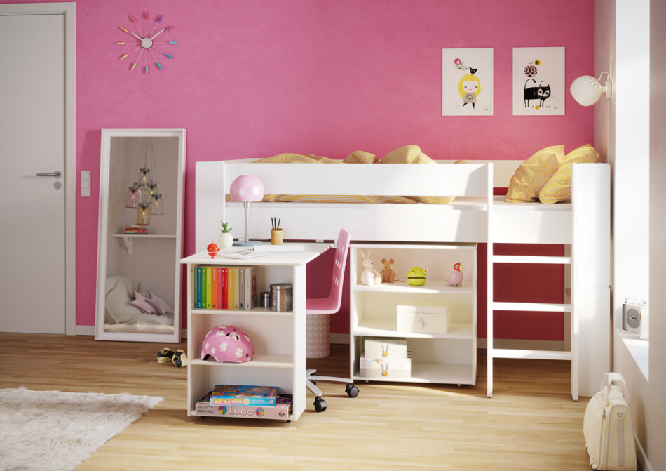 STEENS FOR KIDS Tunel do łóżka różowy - zdjęcie 6