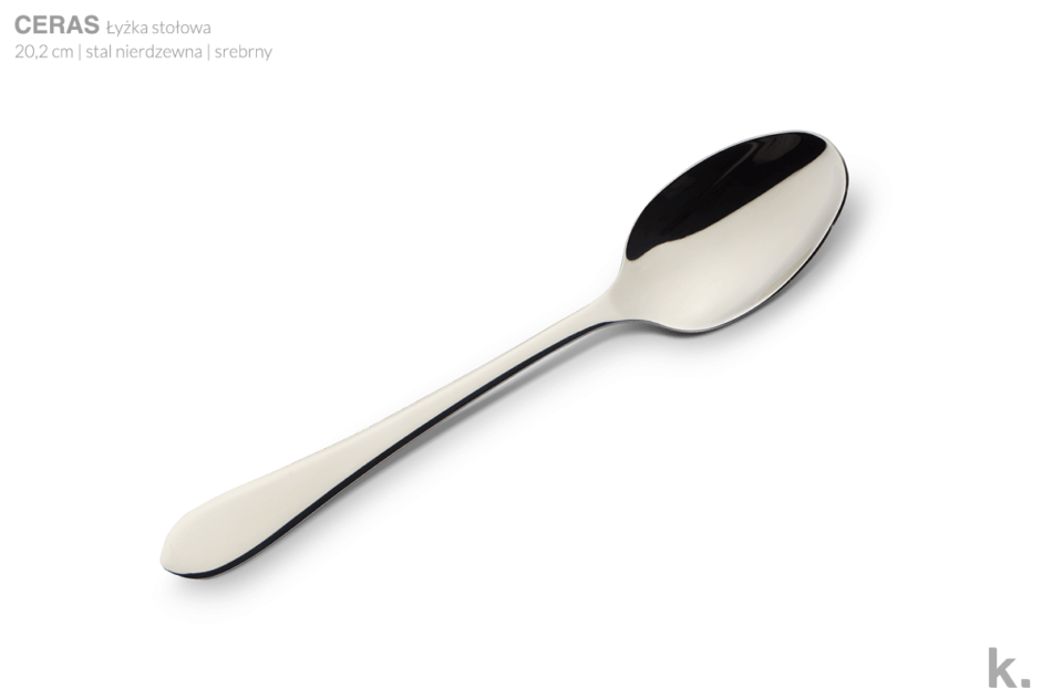 CERAS Komplet sztućców, 4 os. (16 el.) srebrny - zdjęcie 5