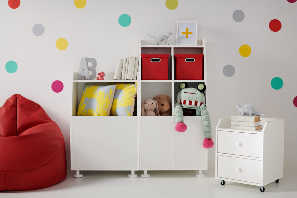 SCRIBI Regał biały - zdjęcie 1