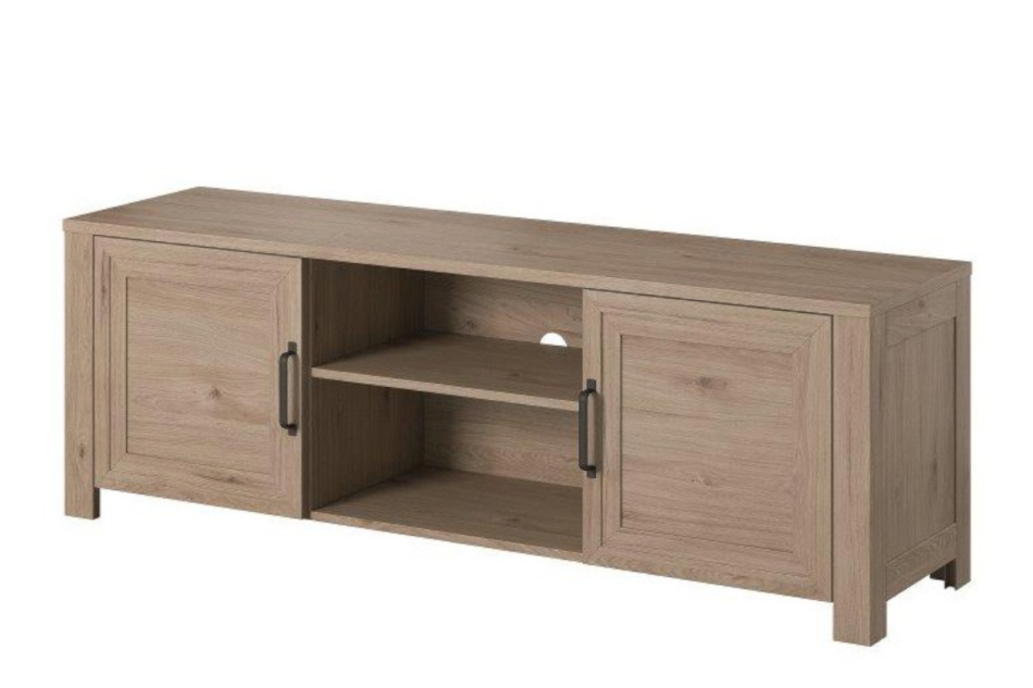 EDENO Szafka RTV dąb naturalny - zdjęcie 0