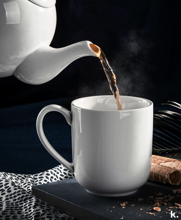 RESEDA Kubek biały - zdjęcie 4