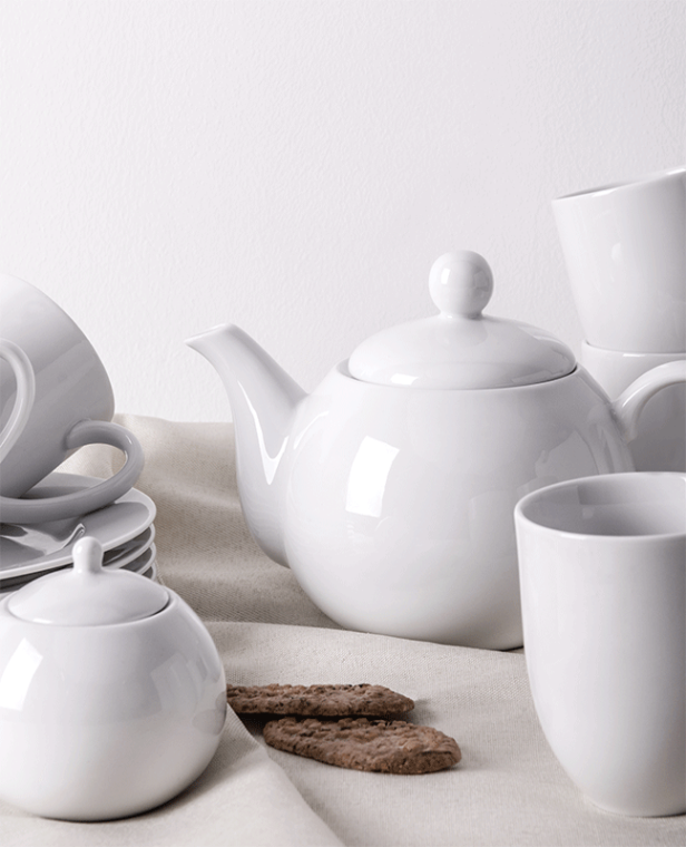 MUSCARI Zestaw herbaciany, 6 os, (14el) biały - zdjęcie 9