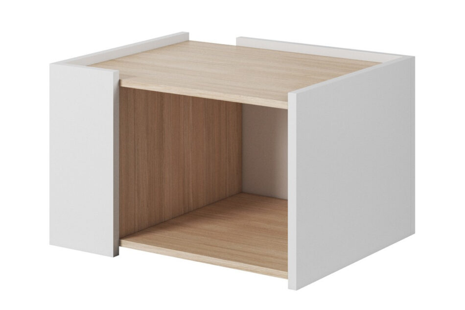 RIMA Stolik kawowy biały/dąb - zdjęcie 0