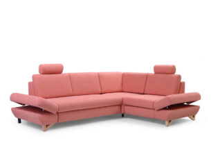 GRISO, https://dev1-mda.konsimo.pl/kolekcja/griso/ Narożnik prawy koralowy - zdjęcie