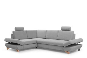 GRISO, https://dev1-mda.konsimo.pl/kolekcja/griso/ Narożnik lewy szary - zdjęcie