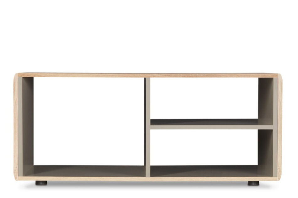 AVERO Stolik kawowy dąb/szarobeżowy - zdjęcie 1