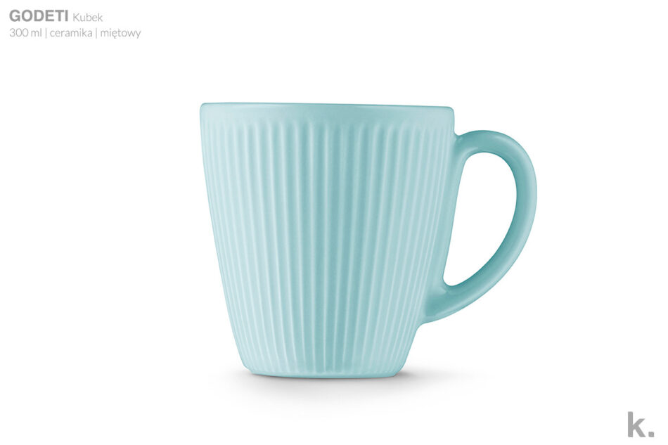 GODETI Zestaw śniadaniowy, 4 os. miętowy - zdjęcie 6