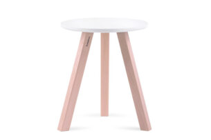 INES, https://dev1-mda.konsimo.pl/kolekcja/ines/ Stolik kawowy biały matowy/buk olejowany - zdjęcie