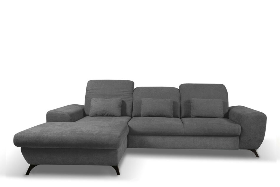 ZAFER Narożnik lewy ciemny szary - zdjęcie 0