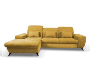 ZAFER, https://dev1-mda.konsimo.pl/kolekcja/zafer/ Narożnik lewy żółty - zdjęcie