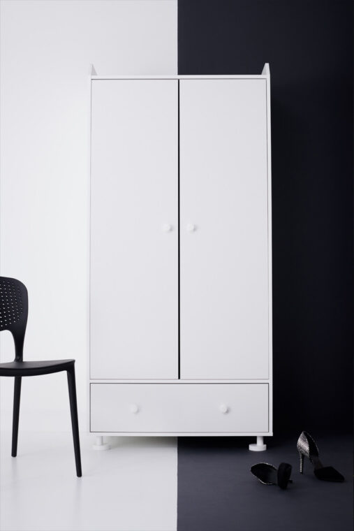 SCRIBI Szafa biały - zdjęcie 9