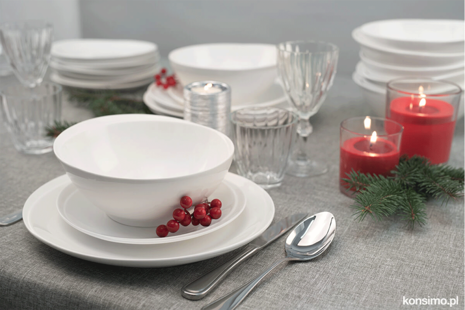 DATURI Komplet sztućców, 4 os. (16 el.) srebrny - zdjęcie 8