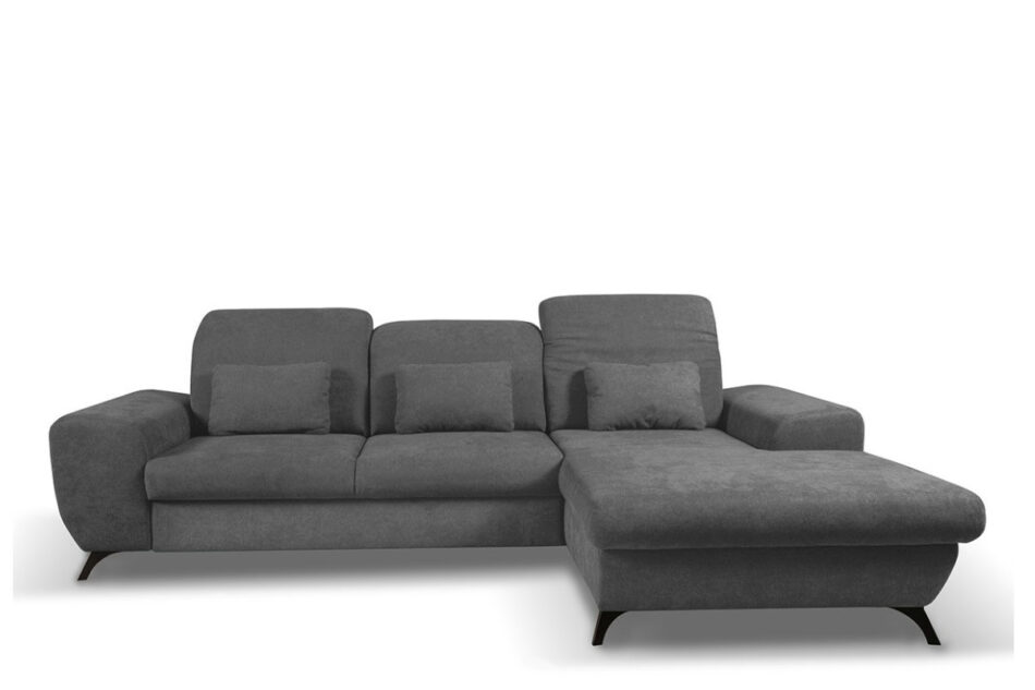 ZAFER Narożnik prawy ciemny szary - zdjęcie 0