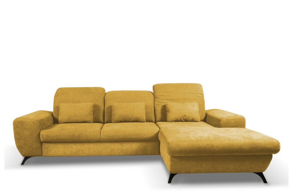 ZAFER Narożnik prawy żółty - zdjęcie 0