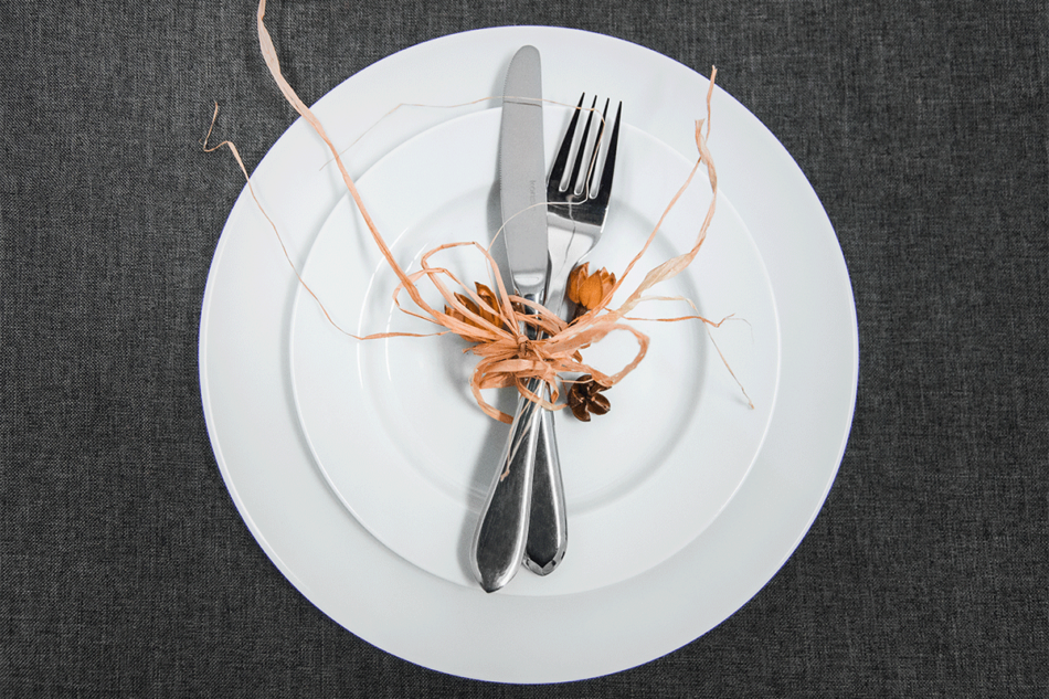 CERAS Komplet sztućców, 6 os. (24 el.) srebrny - zdjęcie 1