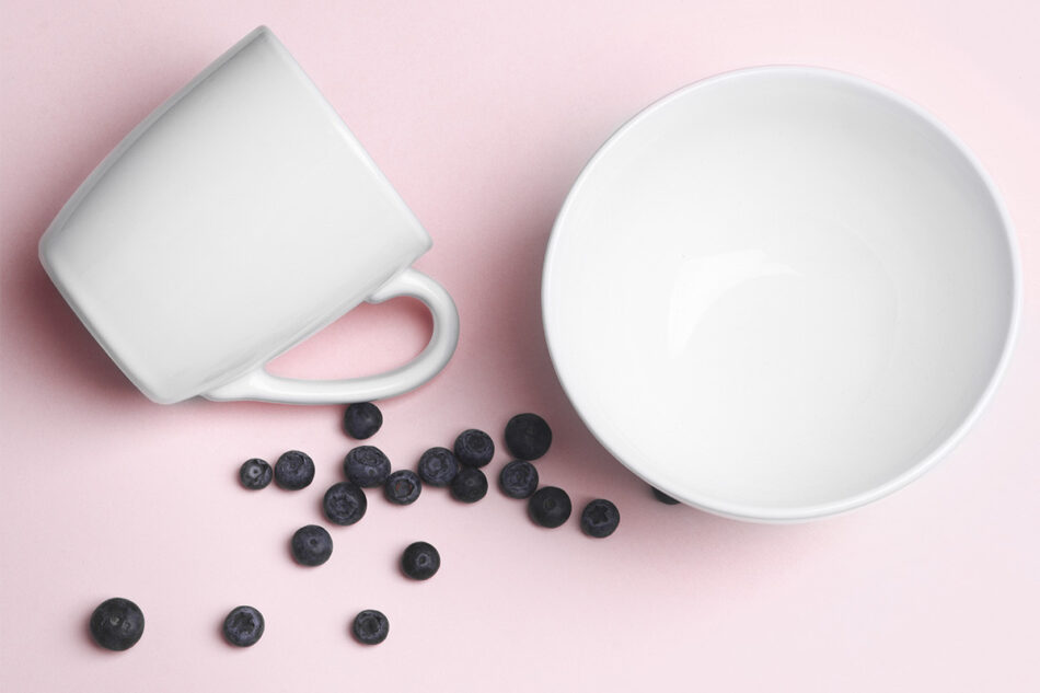 LUPIN Zestaw śniadaniowy, 4 os. (8 el.) biały - zdjęcie 7