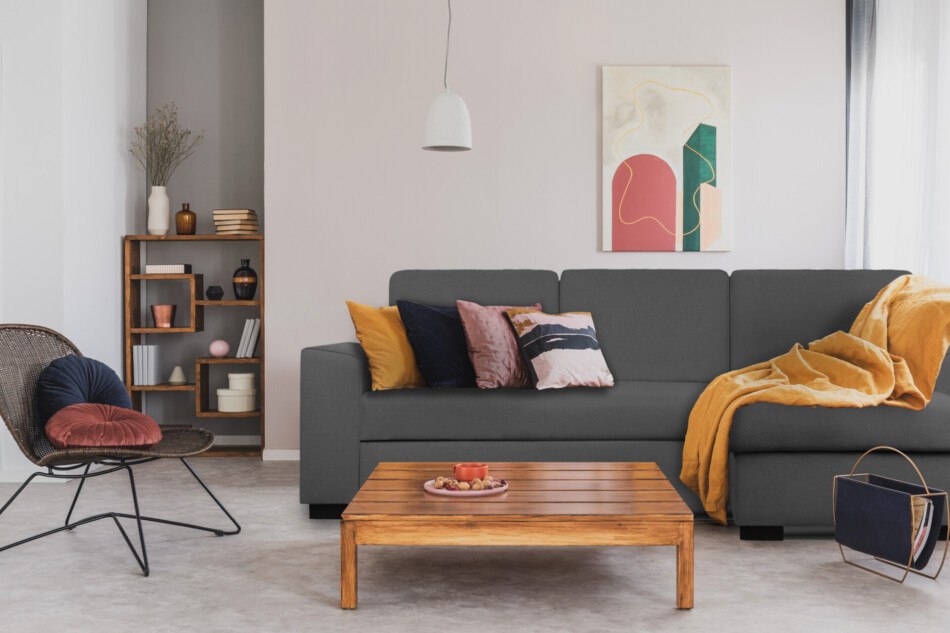 BRINAT Narożnik prawy antracytowy - zdjęcie 11