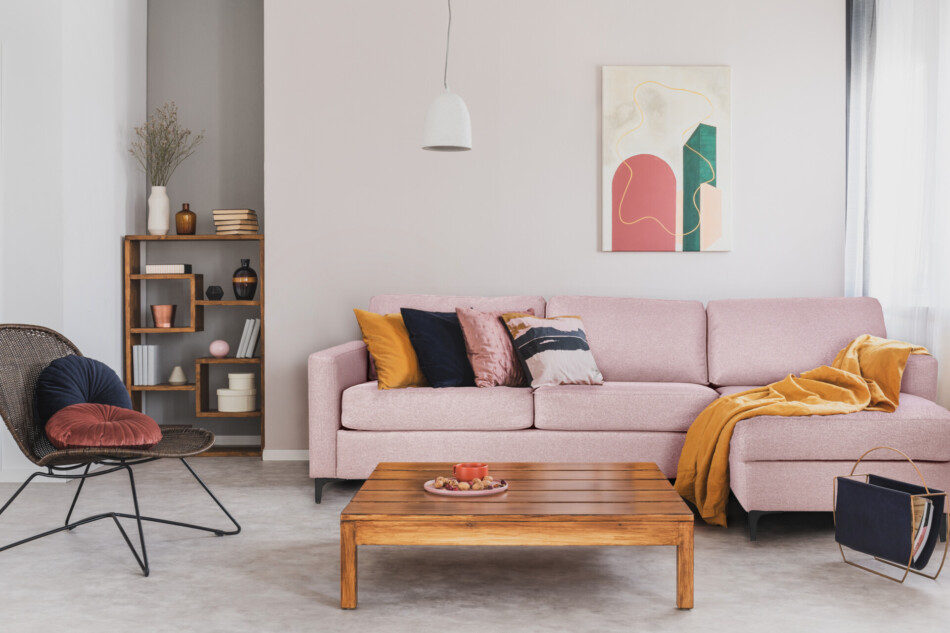 DIFO Narożnik lewy/prawy różowy - zdjęcie 6