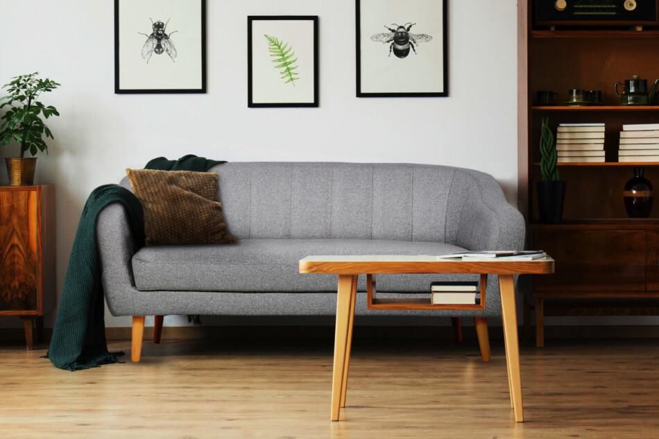 HAMPI Sofa 3 jasny szary - zdjęcie 6