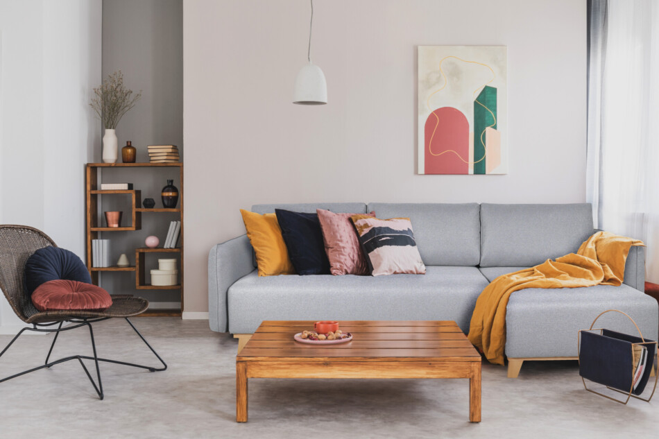 MARIL Narożnik lewy/prawy jasny szary - zdjęcie 4