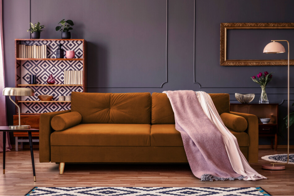 NARTEN Sofa 3 pomarańczowy - zdjęcie 10