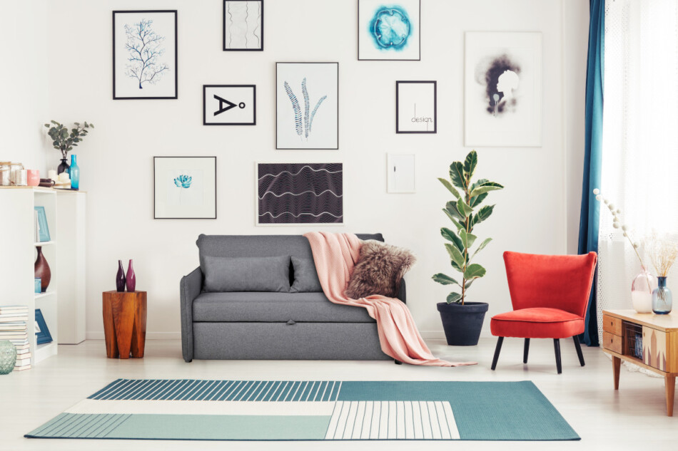 NIKUS Sofa 2 szary - zdjęcie 4