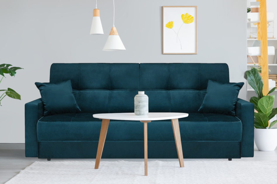 ORIO Sofa 3 turkusowy - zdjęcie 6