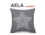 AELA Poszewka na poduszkę szary - zdjęcie 2