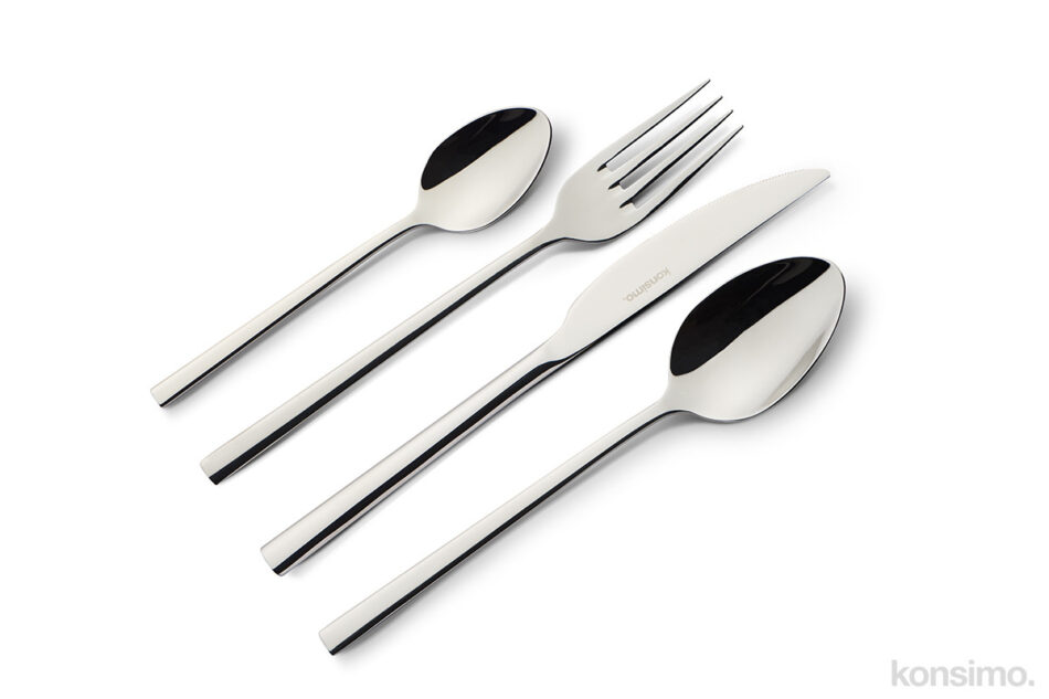 ARMER Komplet sztućców, 6 os. (24 el.) srebrny - zdjęcie 0