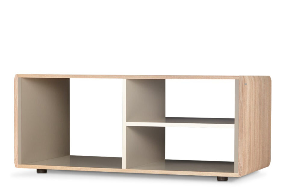 AVERO Stolik kawowy dąb/szarobeżowy - zdjęcie 0