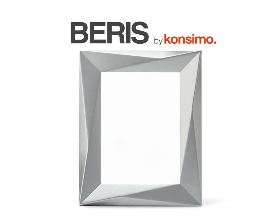 BERIS Ramka srebrny - zdjęcie 3