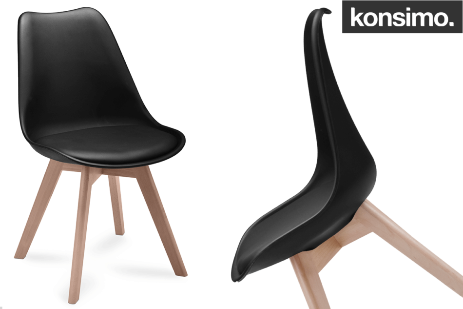 BESO Krzesło czarny - zdjęcie 8