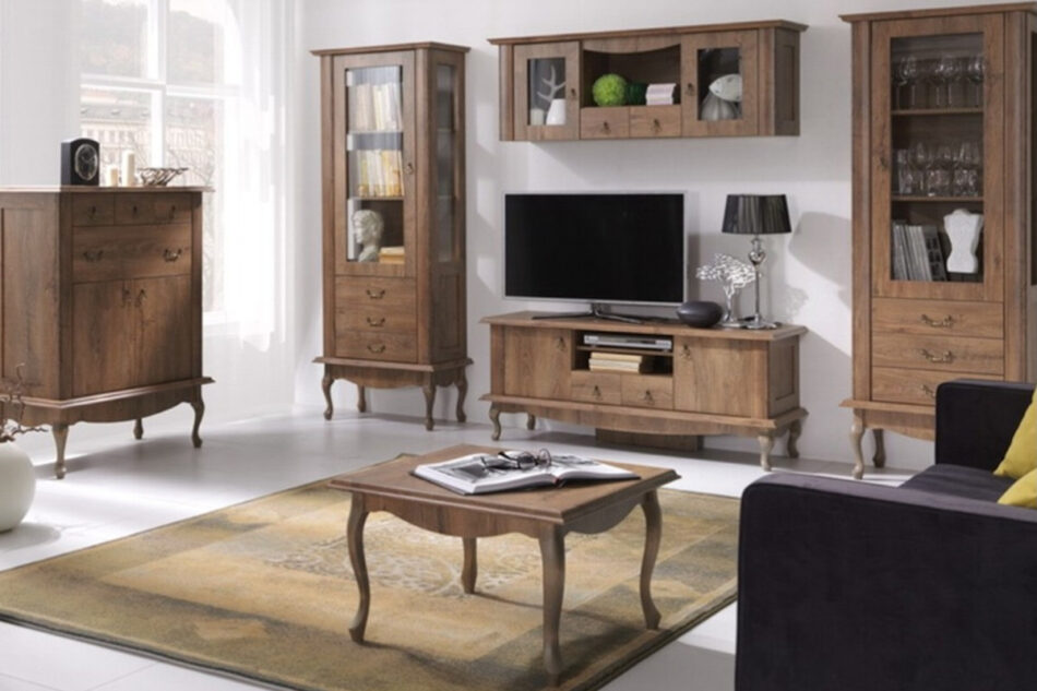 BRITON Komoda ciemny dąb - zdjęcie 1